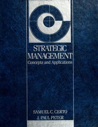 Tapa de Strategic management