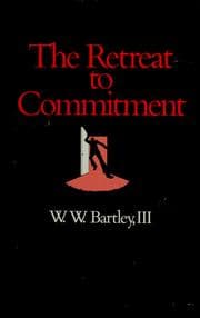 Tapa de The retreat to commitment