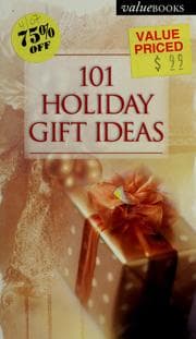 Tapa de 101 Holiday Gift Ideas (Valuebooks)