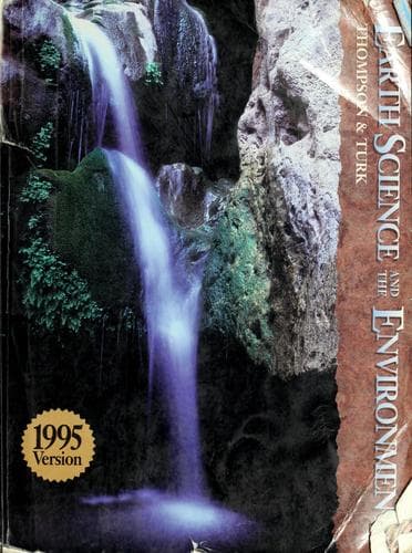 Tapa de Earth science and the environment