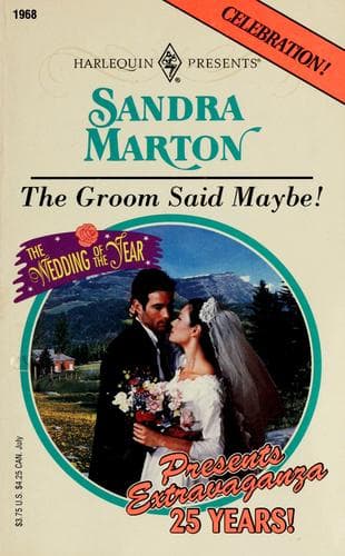 Tapa de The groom said maybe!