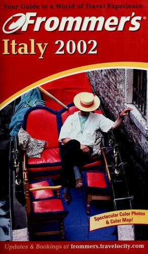 Tapa de Frommer's Italy 2002