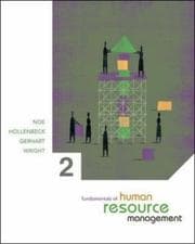 Tapa de Fundamentals of Human Resource Management with Online Learning Center Code Card