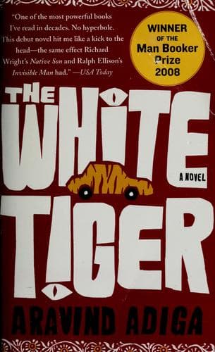 Tapa de The White Tiger