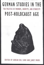 Tapa de German studies in the post-Holocaust age