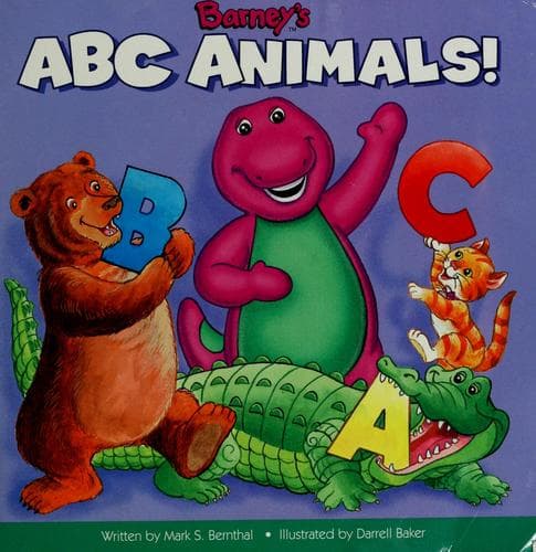 Tapa de Barney's ABC animals!