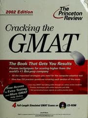 Tapa de Cracking the GMAT with sample tests on CD-ROM