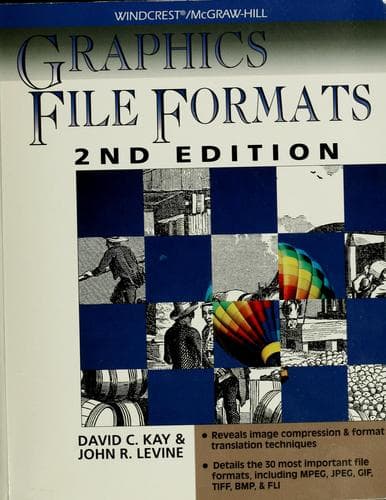 Tapa de Graphics file formats