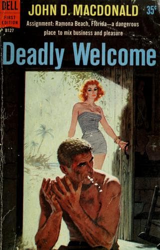 Tapa de Deadly welcome, an original novel