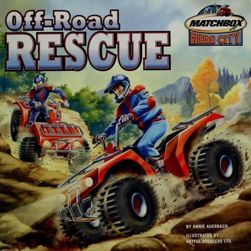Tapa de Off-Road Rescue (Matchbox Hero City)