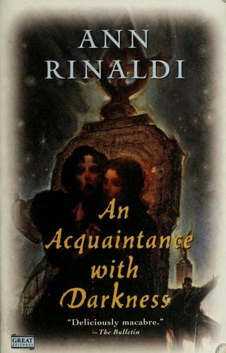 Tapa de An acquaintance with darkness