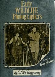 Tapa de Early wildlife photographers