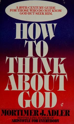 Tapa de How to think about God