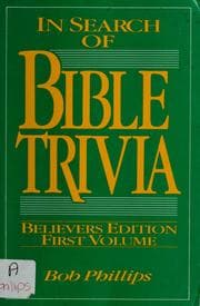 Tapa de In pursuit of Bible trivia