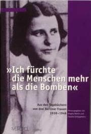 Tapa de "Ich fürchte die Menschen mehr als die Bomben"