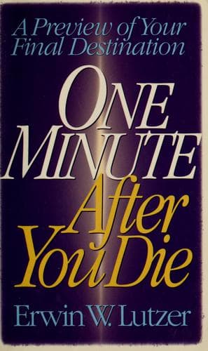 Tapa de One minute after you die