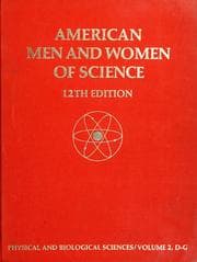 Tapa de American men and women of science