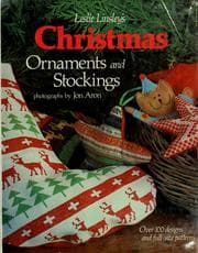 Tapa de Leslie Linsley's Christmas ornaments and stockings