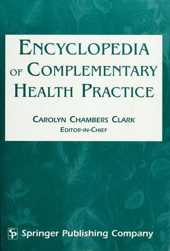 Tapa de Encyclopedia of complementary health practice