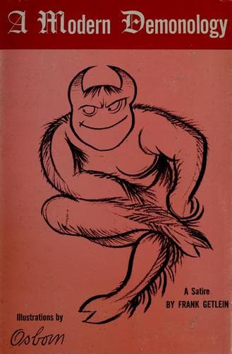 Tapa de A modern demonology