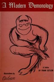 Tapa de A modern demonology