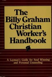 Tapa de The Billy Graham Christian worker's handbook