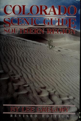 Tapa de Colorado scenic guide.
