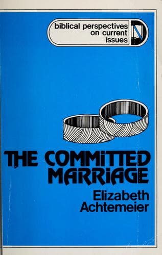 Tapa de The committed marriage