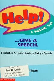 Tapa de Help! I have to-- give a speech