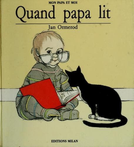 Tapa de Quand papa lit