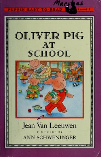 Tapa de Oliver Pig at school