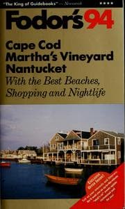 Tapa de Fodor's94 Cape Cod, Martha's Vineyard, Nantucket