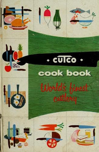 Tapa de CUTCO cook book