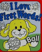 Tapa de I love first words!