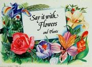 Tapa de Say it with flowers and plants