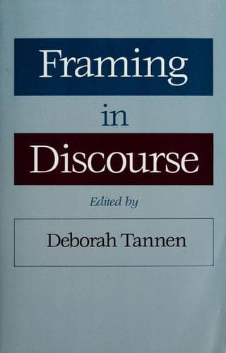 Tapa de Framing in discourse