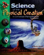 Tapa de Science of the physical creation in Christian perspective