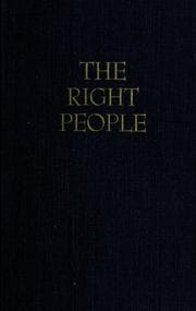 Tapa de The right people