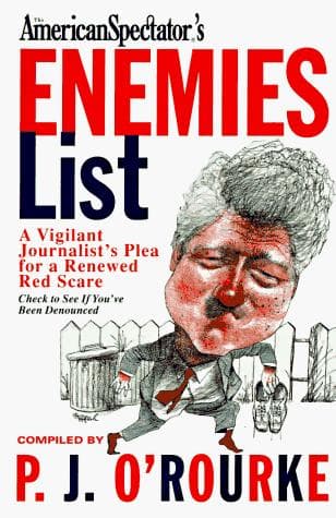 Tapa de The enemies list