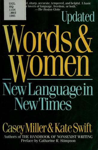 Tapa de Words and women