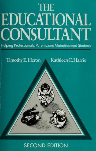 Tapa de The educational consultant
