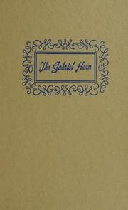 Tapa de The Gabriel Horn