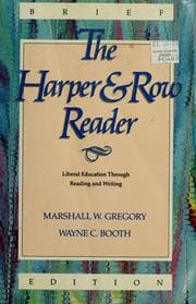 Tapa de The Harper & Row reader