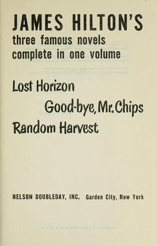 Tapa de Three famous novels complete in one volume