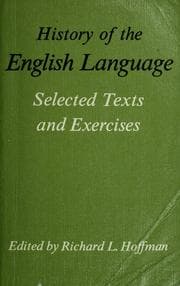 Tapa de History of the English language