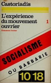 Tapa de L'Expérience du mouvement ouvrier....