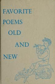 Tapa de Favorite poems old and new
