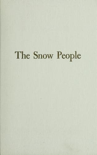 Tapa de The snow people
