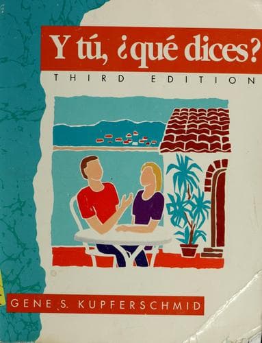 Tapa de Y tú, qué dices?