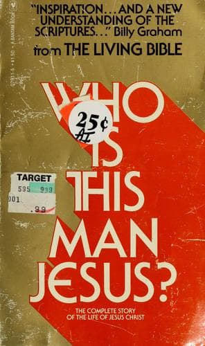 Tapa de Who is this man Jesus?
